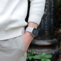 Miniatyrbillede 4 af 7: Åndbar magnetrem til Apple Watch Series 1-9 generationer 42/44/45 mm Guld