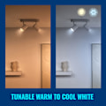 Miniatyrbild 2 av 8: WiFi Smart LED GU10 50W 345lm Färg + Varm-kallvit 2-pack