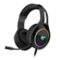 Miniatyrbild 1 av 8: Spelhörlurar Havit GAMENOTE H2232D RGB USB+3.5mm