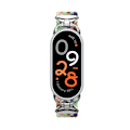 Miniatyrbillede 2 af 5: Stilfuldt flettet elastisk nylonarmbånd til Xiaomi 9 MultiColor