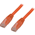 Miniatyrbild 3 av 3: U/UTP Cat5e patch cable 1m, orange