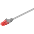 Miniatyrbild 1 av 2: CAT 6 patchkabel, U/UTP, grå