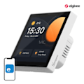 Miniatyrbillede 1 af 8: Smart kontrolpanel WiFi/Bluetooth/ZigBee Sonoff NSPanel Pro (hvid)