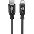 Miniatyrbild 1 av 3: Lightning till USB-C™ laddnings- och synkroniseringskabel, 0,5 m, svart