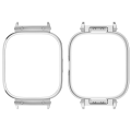 Pikkukuva 2 / 2: Iskunkestävä Screen Shell suojakellokehys Redmi Watch 4:lle, 20 mm Hopea