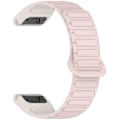 Miniatyrbillede 2 af 4: Garmin Fenix 5/6/7/8 magnetisk urrem med hurtig udløsning Lyserød 22 mm