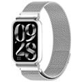 Miniatyrbild 1 av 7: Klockarmband för Xiaomi Mi Band 8 Pro - Metallram med Milanese Loop Silver