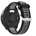 Miniatyrbillede 1 af 3: Silikone Urrem til Garmin Smartwatches Sort 20 mm