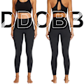 Pikkukuva 4 / 6: Leggingsit - Thermal Inner Fleece Vuorattu Musta M