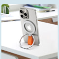 Miniatyrbild 4 av 7: Magnetisk telefonringhållare för iPhone 12/13/14/15 Silver