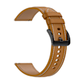 Miniatyrbillede 5 af 5: Armbånd i ægte læder Garmin Vivoactive3 / Vivoactive 3 Music / Venu / Venu 2 Plus / Venu Sq, Huami Amazfit GTS 2E / GTS Lysebrun