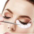Miniatyrbillede 4 af 5: Under Eye Pads Stickers Patches til øjenvippeforlængelse 140 stk Hvid