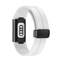 Miniatyrbild 2 av 3: Silikonarmband med magnetiskt spänne för Fitbit Charge 5/6 Vit