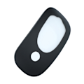 Miniatyrbillede 3 af 3: Beskyttende silikone-etui til Apple Magic Mouse 1/2 Sort