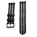 Miniatyrbillede 3 af 4: Nylon urrem til Huawei Watch GT4 Smartwatch 18 mm