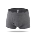 Miniatyrbillede 2 af 4: Mænds bomuldsboksershorts Bløde åndbare underbukser 4-pak 3XL