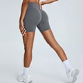 Miniatyrbillede 3 af 6: Høje yogashorts med etiket L