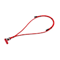 Miniatyrbild 3 av 3: 2-i-1 snabbladdningskabel med lanyard - Typ-C till Typ-C