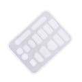 Miniatyrbild 2 av 3: 16-delat set Laptop dammpluggset Transparent