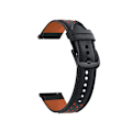 Miniatyrbild 1 av 4: Klockarmband i Läder för HUAWEI GT3 Pro Svart 20 mm