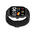 Miniatyrbild 4 av 4: Vävt armband för Xiaomi Smart Band 8 Pro/Redmi Smart Band 2 Svart