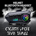 Miniatyrbild 2 av 11: Bluetooth-Hjälmheadset med Mjuk Mikrofon
