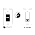 Miniatyrbild 7 av 7: USB-A QC dubbel snabbladdare (28 W) vit