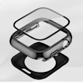Miniatyrbillede 4 af 5: Etui med skærmbeskytter til Apple Watch Apple Watch 7 / 8 41 mm Sort