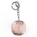 Miniatyrbild 10 av 10: Diamond Pattern Skyddsfodral för Galaxy Buds Live/2/Pro/FE Svart Transparent