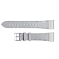 Miniatyrbild 4 av 4: Armband i äkta läder för Fitbit Charge 3/4 Grå