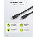 Miniatyrbillede 3 af 11: USB-C™-kabel, USB4™, 240 W, 20 Gbit/s, Power Delivery, 1 m