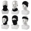 Miniatyrbillede 6 af 6: Nakkevarmer / skimaske Sort (One-size) Sort M
