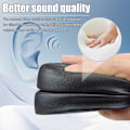 Miniatyrbild 6 av 7: INF 1 par öronkuddar för JBL TUNE 700BT/710BT/700BTNC/750BT/760BTNC Svart