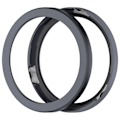 Pikkukuva 4 / 6: Yhteensopiva CMF Watch Pro 2 Metallinen kellonkehys + karkaistu kalvo Hopea