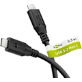 Miniatyrbillede 1 af 10: USB-C™-kabel, USB 3.2, 60 W, 5 Gbit/s, Power Delivery, 0,5 m
