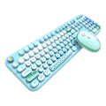 Miniatyrbillede 2 af 2: MOFII Dejligt 2.4G trådløst tastatur + mus sæt (blå)
