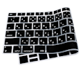 Miniatyrbild 5 av 6: Silikon tangentbordsöverdrag för MacBook Air 15" & Pro