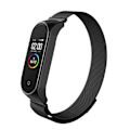 Miniatyrbillede 2 af 4: Metalstrop til Xiaomi Mi Band 7 Sort