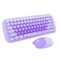 Pikkukuva 1 / 2: MOFII Candy Uusi 2.4G langaton näppäimistö + hiirisarja (violetti)