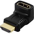 Miniatyrbild 3 av 3: HDMI-adapter, 19-pin ma to fe, angled