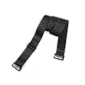 Miniatyrbillede 2 af 5: 3 par bh-stropper Sort