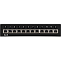Miniatyrbild 3 av 4: CAT 6 mini-/skrivbordskopplingspanel, 12 portar (1 HE)