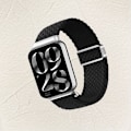 Miniatyrbillede 4 af 4: Xiaomi Smart Band Obsidian Sort Nylon Flettet Rem Xiaomi 8