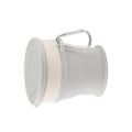 Miniatyrbild 2 av 4: Hopfällbar mugg 250 ml - perfekt för resor och utomhusaktiviteter Grå