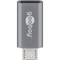 Miniatyrbild 1 av 4: Micro-USB/USB-C™ OTG Hi-Speed-adapter för anslutning av laddkablar