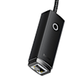 Miniatyrbild 5 av 10: Baseus Lite Series USB till RJ45 nätverksadapter, 100 Mbps (svart)