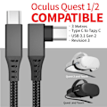 Miniatyrbild 6 av 6: INF Länkkabel USB-C för Oculus Quest 2 3 m