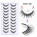 Pikkukuva 1 / 3: HH21-08 3D Tekoripset - 10 Paria