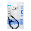 Miniatyrbild 2 av 3: USB-C cable, 0.5m, USB 3.1 Gen 2, 10 Gbps, 60W, black