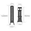 Miniatyrbillede 4 af 5: INF Ur armbånd Suunto 5 Sort